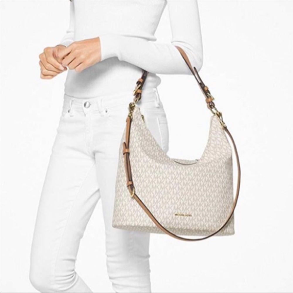 MICHAEL KORS Lupita signature large hobo bag